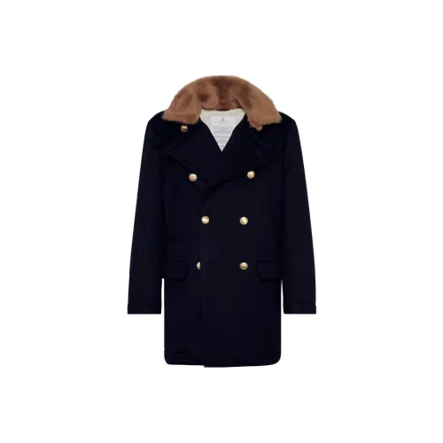 BRUNELLO CUCINELLI SS24 Куртка Мужская Морской Синий