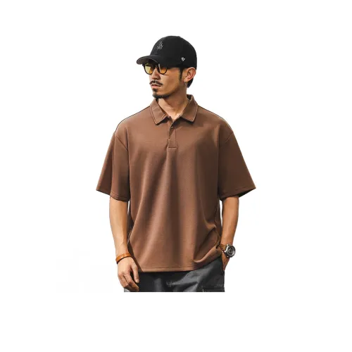 JIELEINUO Мужская рубашка поло