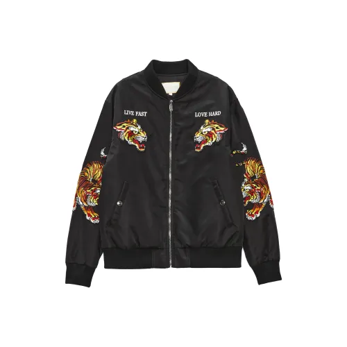 Ed Hardy Черный E1ODM250 Мужской Бейсбольные Джерси