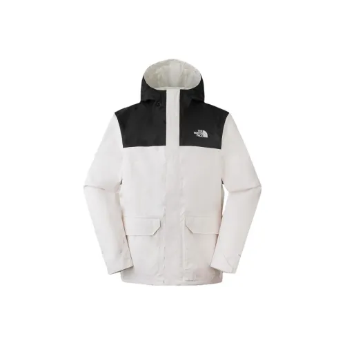 THE NORTH FACE ICON Водонепроницаемый и Ветрозащитный Ветровка Мужская Дюнно-белый