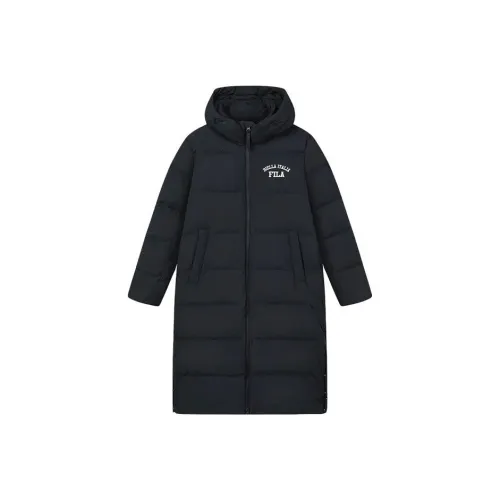 FILA Down Jacket Unisex Jet Black