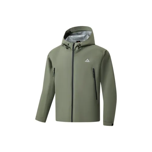 PEAK THREE PROOF Ветровка Мужская Мшисто-зеленая