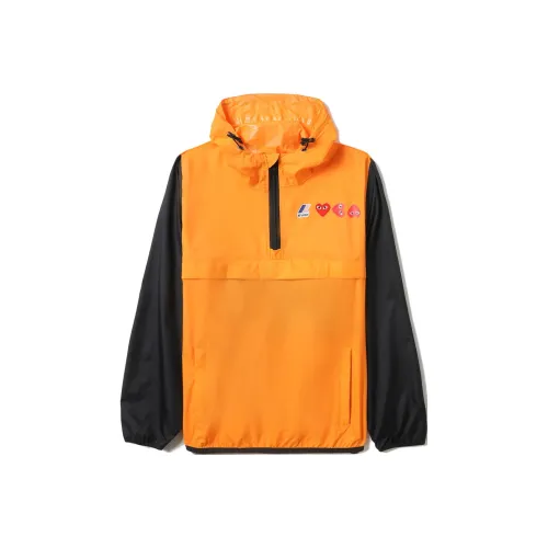 CDG Play Ветровка Унисекс Оранжевый