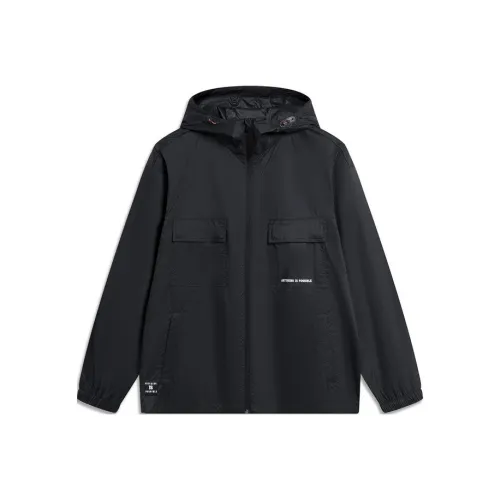 LINING Sports Life Collection Черная мужская одежда с защитой от солнца