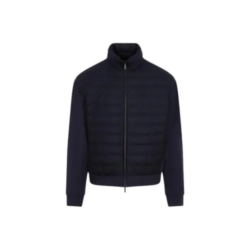 GIORGIO ARMANI Черный Мужской Пуховик