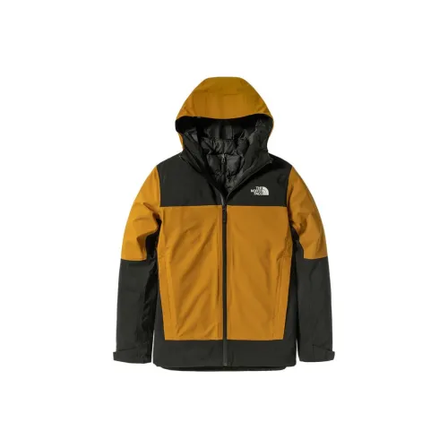 The North Face Водонепроницаемый и Дышащий Термический Ветровка Мужская Желтый Черный