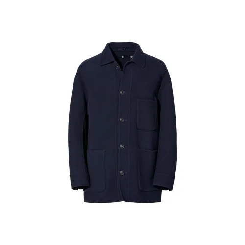 UNIQLO Jil Sander Collaboration Куртка Мужская Темно-синяя