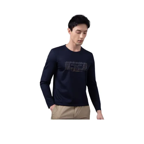 GOOD LUCK GLADIUS Рубашка Мужская Темно-синяя