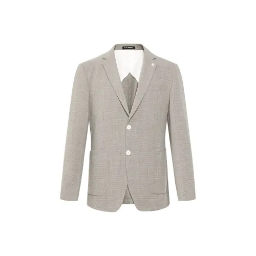 LESS IS MORE Бизнес-костюм мужской хаки