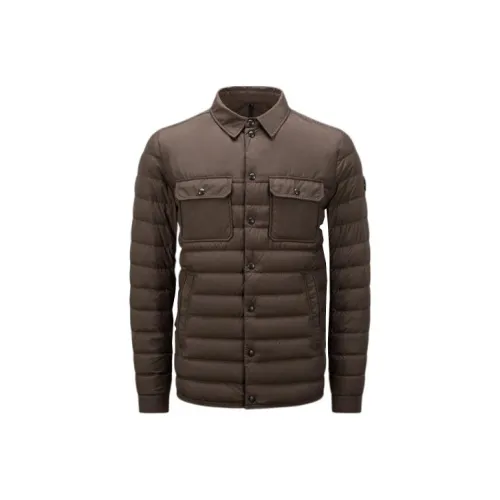 Moncler FW22 Пуховик Мужской Зеленый