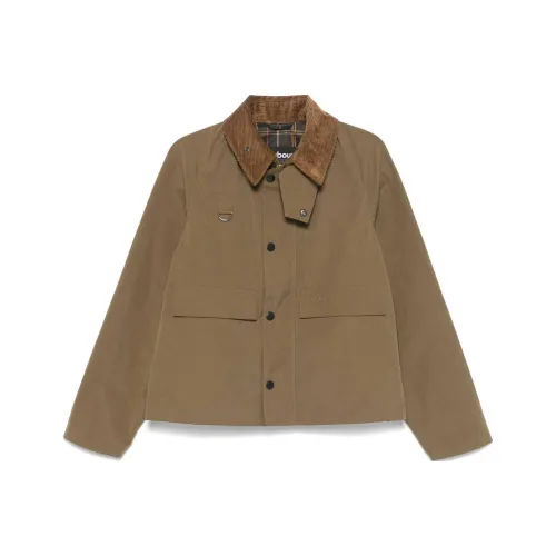 BARBOUR Мужские куртки мшисто-зеленого цвета