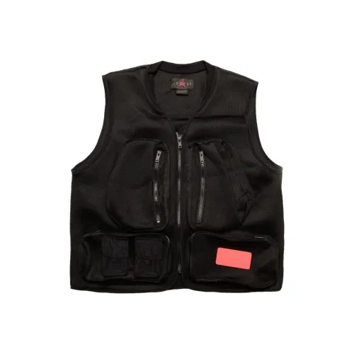 Джордан Черный Мужской Жилеты