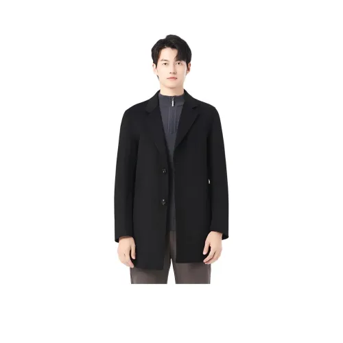SUNDACE Черное Мужское Пальто