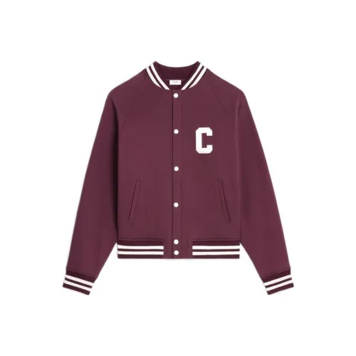 CELINE Бейсбольная куртка Мужская Красная