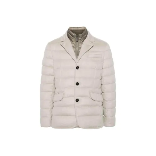 Moorer Серый Мужской Пуховик