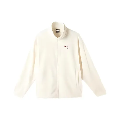 PUMA ESS polarfleece Куртка Куртки Пальто Мужской Белый