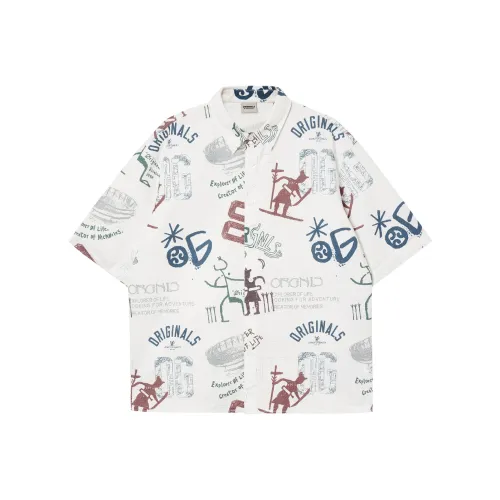 JACK JONES· Рубашка Мужская A06 Натуральный Белый