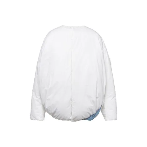 PRADA FW23 Куртки и Пальто Мужской Белый