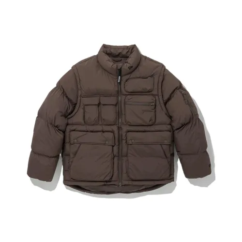 New Era Коричневый Унисекс Объемные куртки (пуфы)