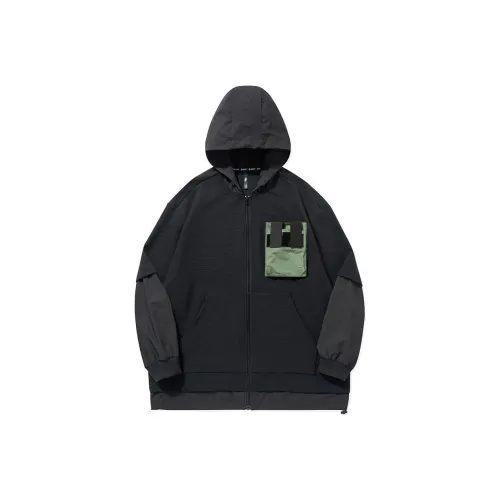 QIAODAN Куртки и Пальто Мужской Черный