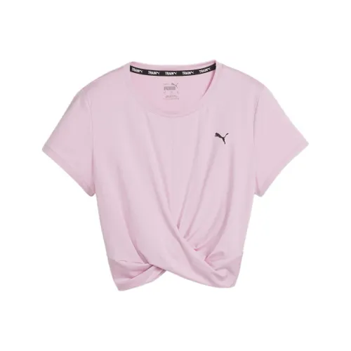PUMA STUDIO Yogini Lite Йога T-рубашка Женская Розовая