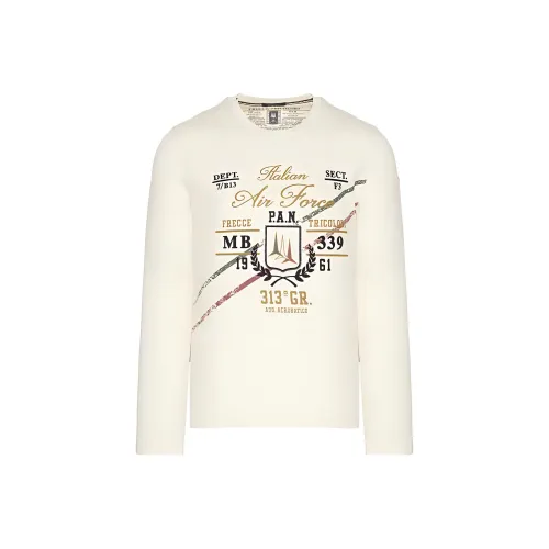 AERONAUTICA MILITARE Бежевый Мужской Свитшот