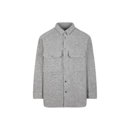 CROQUIS Куртки Пальто Мужской Светлый Меланжевый Серый