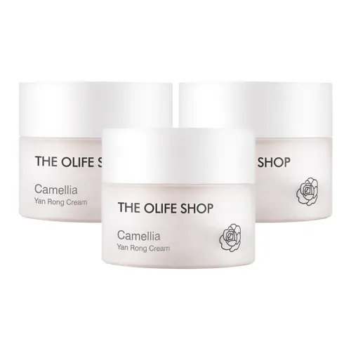 THE OLIFE SHOP Камелия Yarong Мини Сыворотка для лица Крем Успокаивающий Питательный Освежающий Восстанавливающий Увлажняющий 6г*3