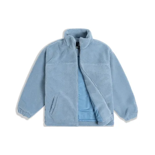 BD.POWER UP+ Loose Fit Утолщенный And Fleece-Lined Jacket Winter Unisex Sky Blue BD.POWER UP+ Свободный крой Утолщенный и с флисовой подкладкой Куртка Зимняя Унисекс Небесно-голубой