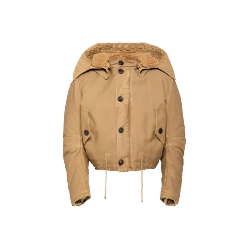 PRADA Коричневые Мужские Куртки