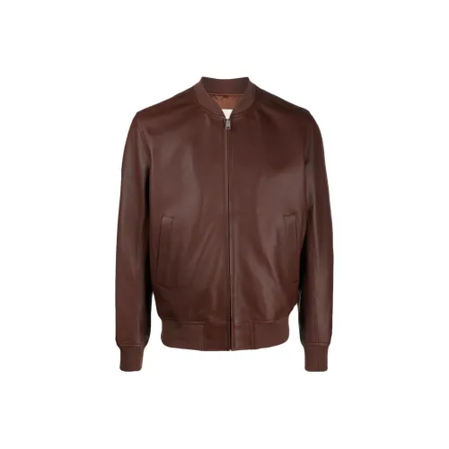 Sandro Коричневый Мужской Куртки