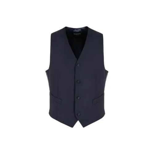 EMPORIO ARMANI Жилет Мужской Navy Blue