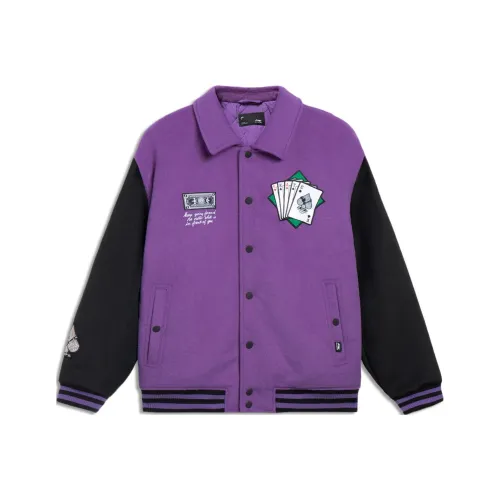 Лайнер Хлопковый пуховик Мужской Ягодный фиолетовый