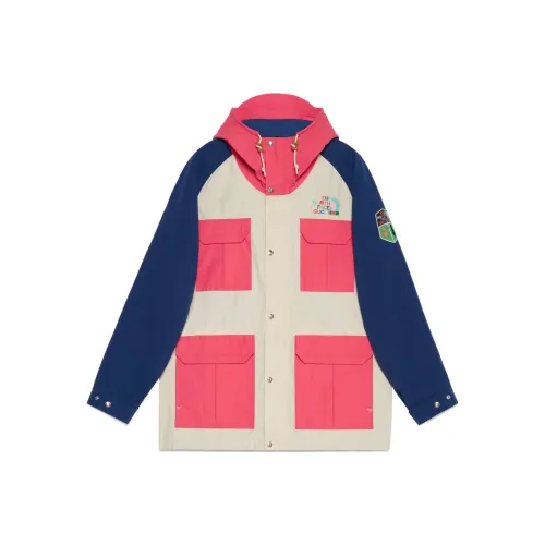 GUCCI x THE NORTH FACE Gucci X THE NORTH FACE FW22 Пальто Мужской Белый