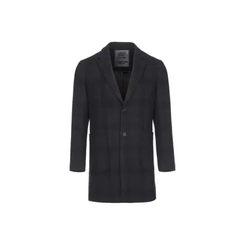 BRAUN BUFFEL Пальто Мужское Темно-синий