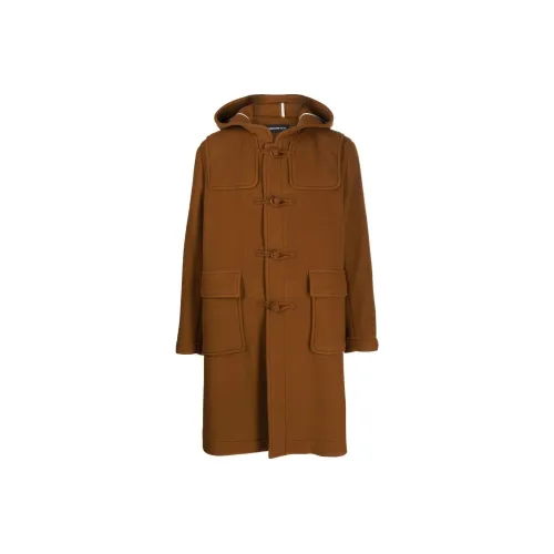 Undercover Коричневое Мужское Пальто