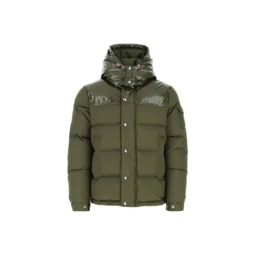 MONCLER Olive Green Мужские Пуховики