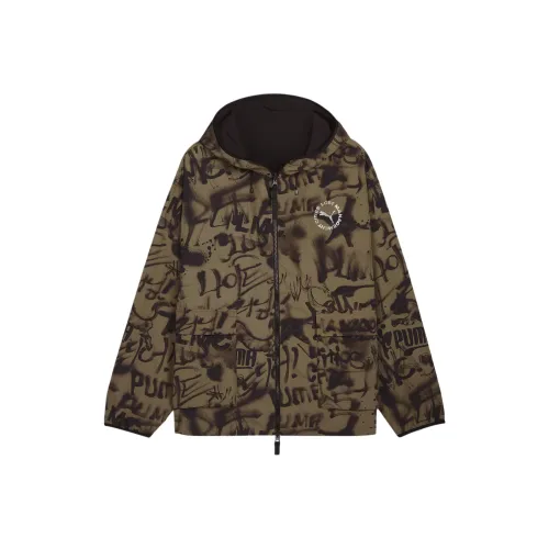 PUMA X LMC Куртка с принтом по всей поверхности Мужская Wild Willow