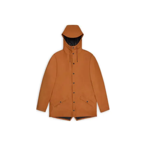 Rains Куртки и Пальто Унисекс Коричневый