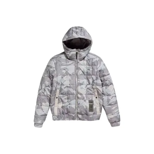 STAR RAW Многоцветный, Камуфляж Серый Мужская Куртка