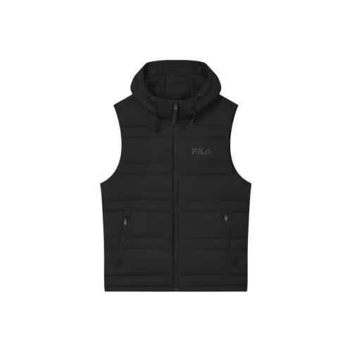FILA x LUSUO Жилет Мужской Глубокий Черный
