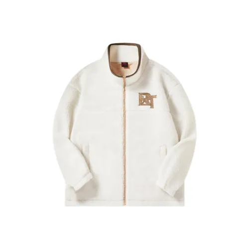 PEAK Белый Унисекс Бархатные куртки