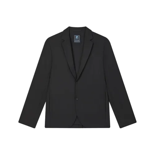 FILA Бизнес-костюм мужской глубокий черный