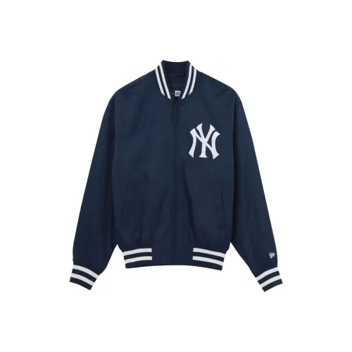 New Era SS22 Бейсбольная куртка Унисекс Темно-синий