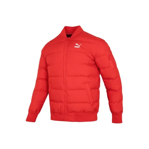 PUMA MR DOODLE Красный Мужской Пуховик
