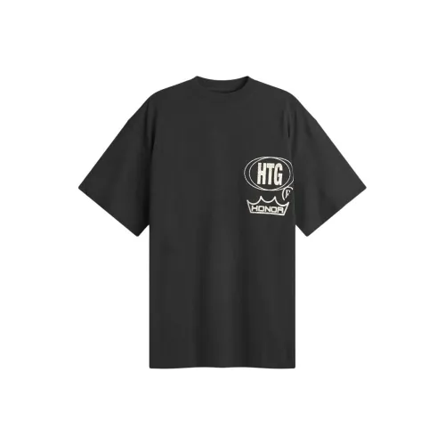 HONOR THE GIFT Черные Мужские T-Рубашки