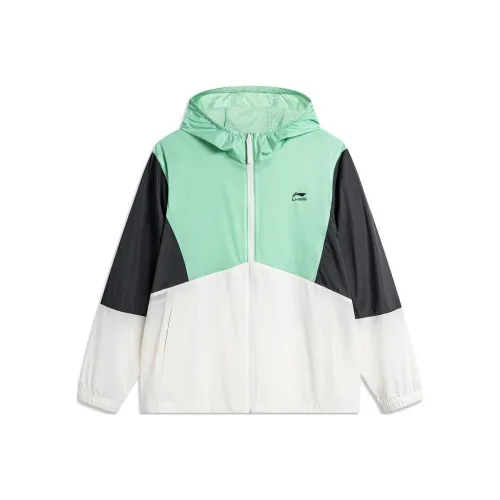LINING Sports Life Collection Охлаждающий Зеленый Сливочный Многоцветный Комбинация Men's Sun Protection Одежда
