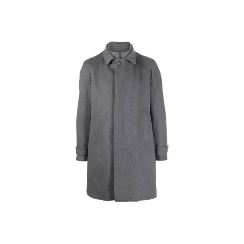 Corneliani Gray Men's Coat Корнелиани Серый Мужской Пальто