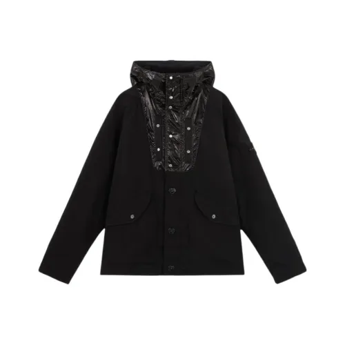 STONE ISLAND Куртка Мужская Черная
