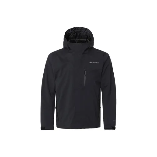 Коллаборация Columbia City Outdoor Collection Черные Мужские Ветровки